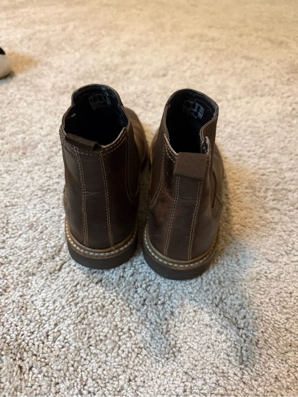 Men's Clarks Leather Chelsea Boots